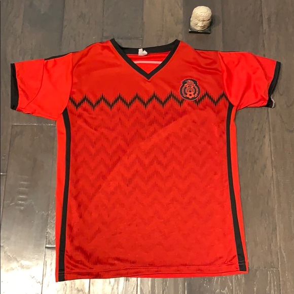 red mexico soccer jersey
